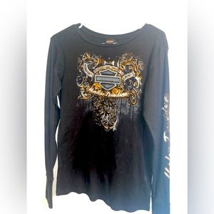 Harley Davidson Long Sleeve Shirt Women’s size Large